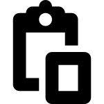Copy To Clipboard SVG Icon